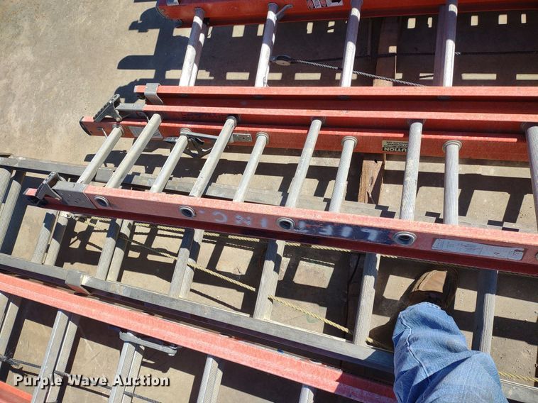 image for item LL9037 (10) extension ladders