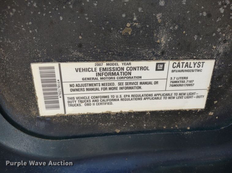 image for item LL9057 2007 Hummer H3  SUV