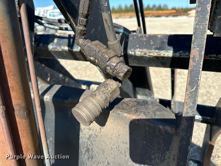 image for item LN9386 WorkSaver  76"W skid steer grapple bucket