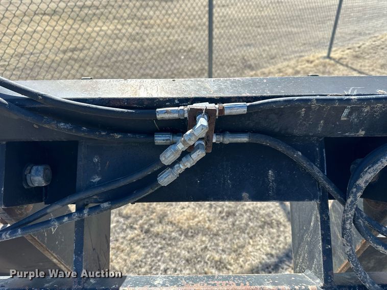 image for item LN9386 WorkSaver  76"W skid steer grapple bucket