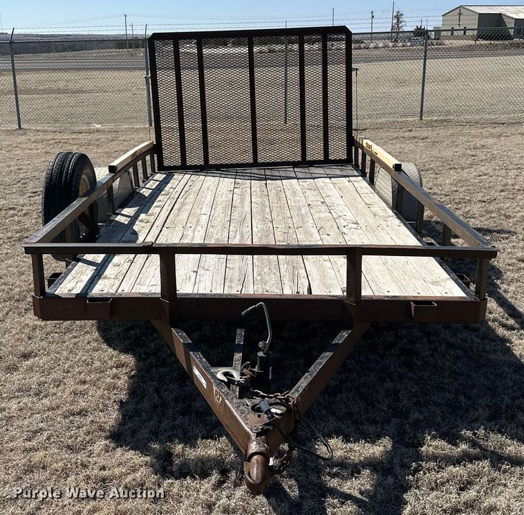 image for item LN9389 2003 PJ  utility trailer