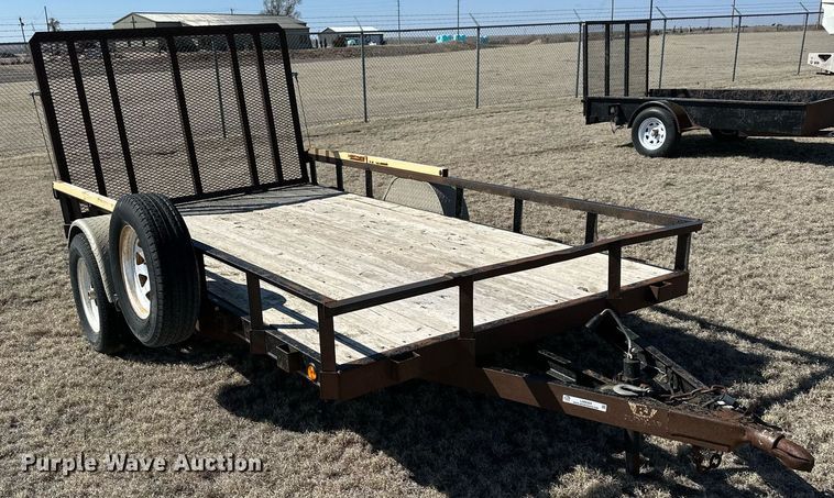 image for item LN9389 2003 PJ  utility trailer