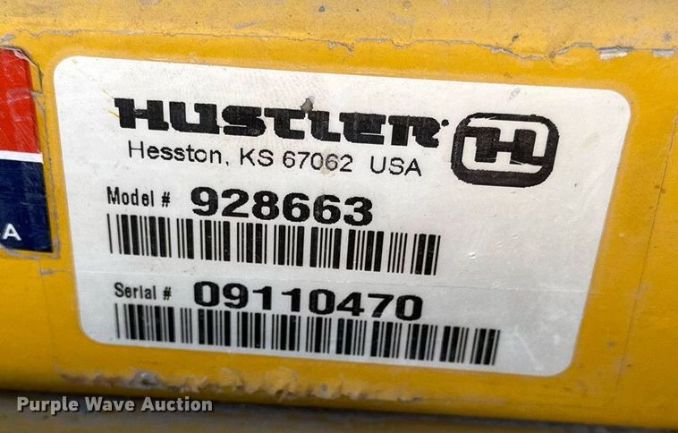 image for item LN9391 Hustler 928663  ZTR lawn mower
