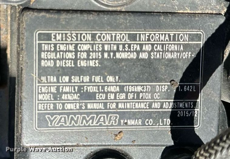 image for item LN9424 2016 John Deere 1580  lawn mower