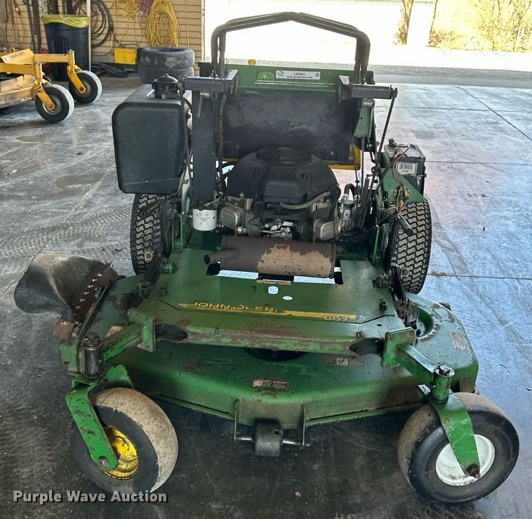 image for item LP9861 John Deere 657  ZTR lawn mower