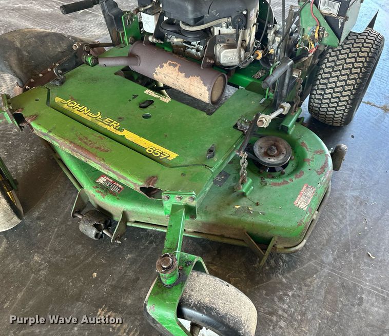 image for item LP9861 John Deere 657  ZTR lawn mower