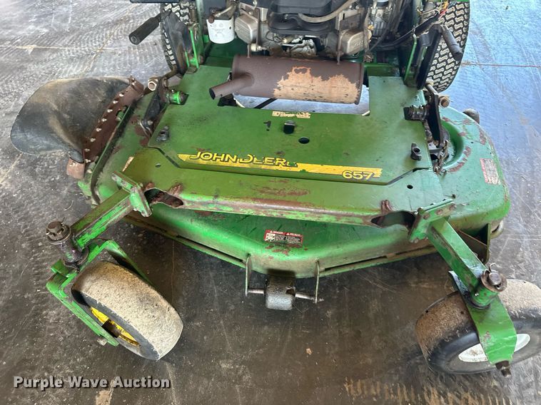 image for item LP9861 John Deere 657  ZTR lawn mower