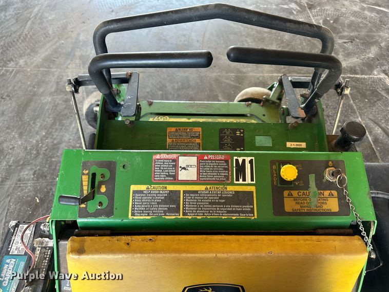image for item LP9861 John Deere 657  ZTR lawn mower