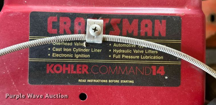 image for item LP9863 Husqvarna  ZTR lawn mower