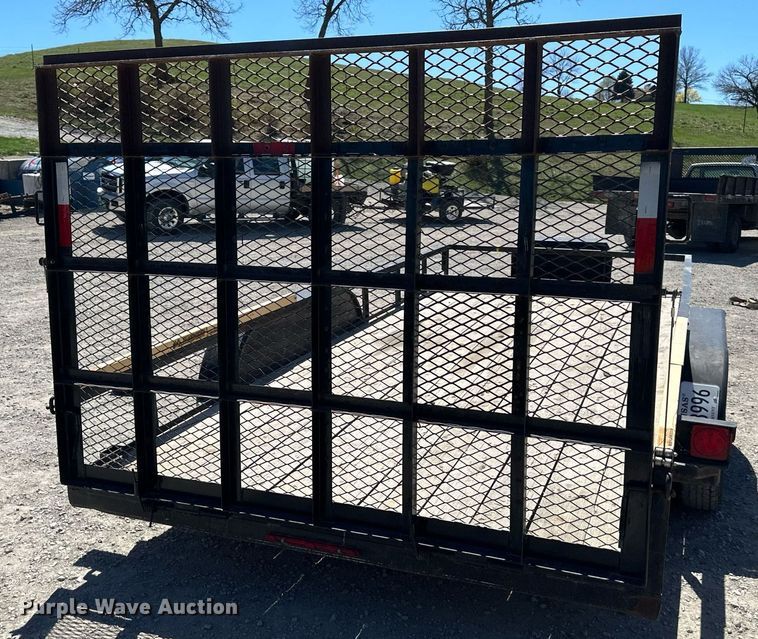 image for item LP9864 2015 Maxey Trailers  utility trailer