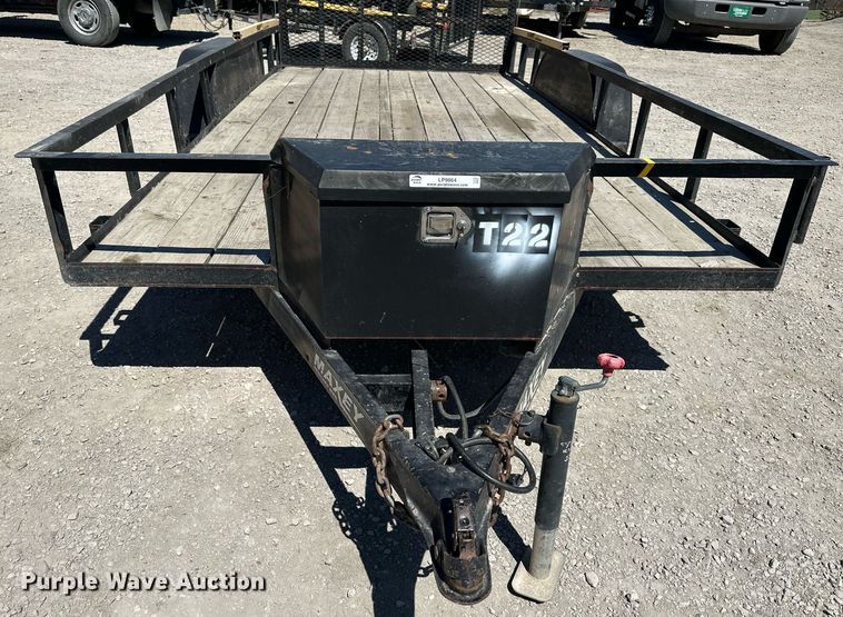 image for item LP9864 2015 Maxey Trailers  utility trailer