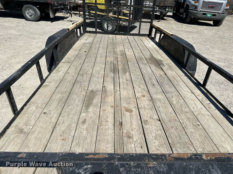 image for item LP9864 2015 Maxey Trailers  utility trailer