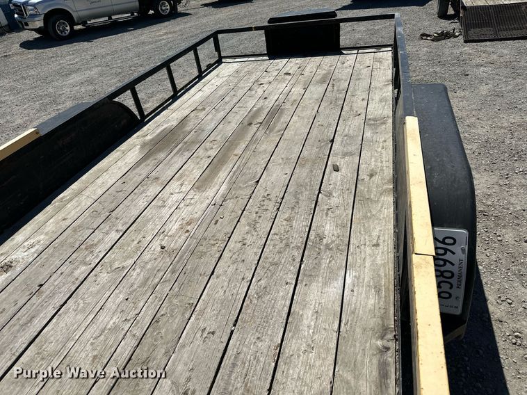 image for item LP9864 2015 Maxey Trailers  utility trailer