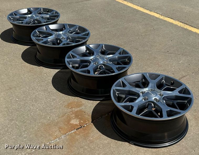 image for item LP9865 (4) five lug wheels