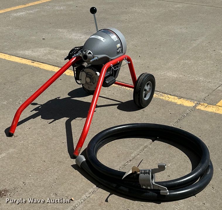 Ridgid K1500 drain cleaning machine in Kearney, MO Item LP9866 sold