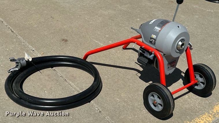 image for item LP9866 Ridgid K1500  drain cleaning machine