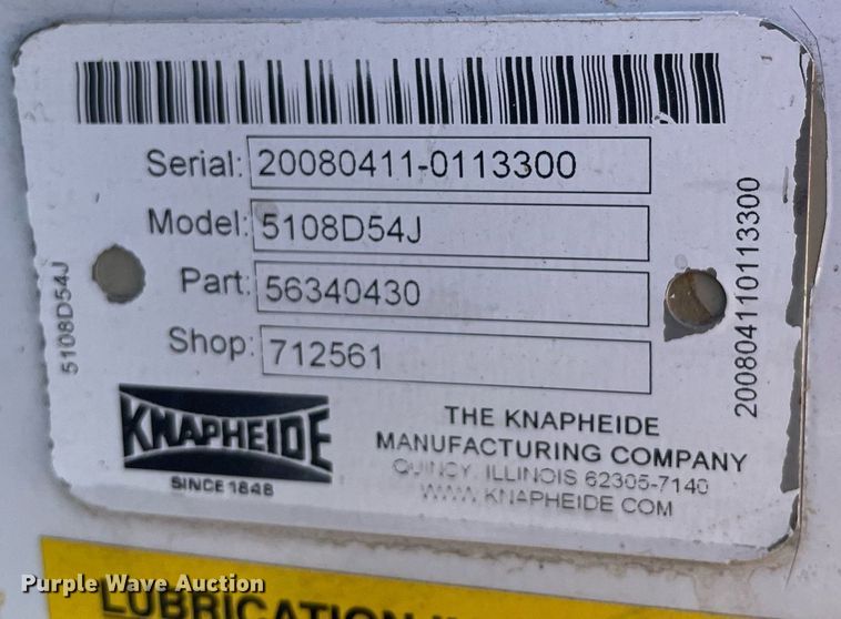 image for item LT9598 2008  Ford F550 Super Duty  SuperCab utility / service truck