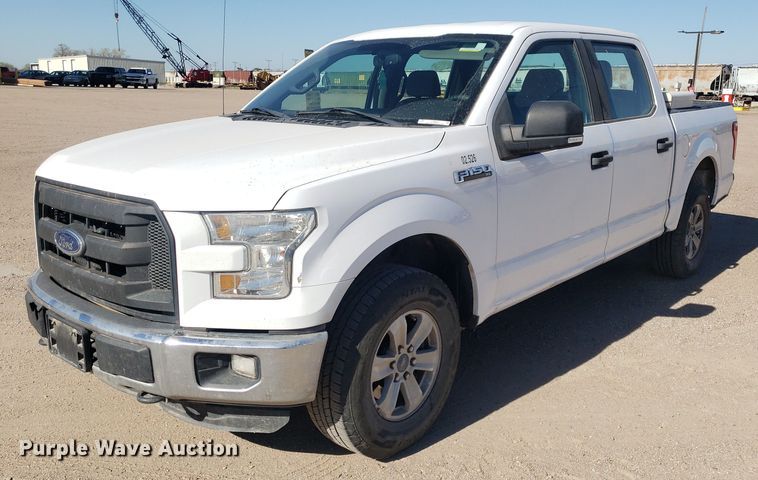 image for item LT9687 2015 Ford F150  SuperCrew pickup truck