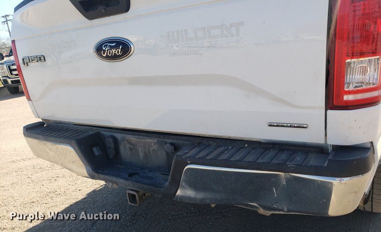 image for item LT9687 2015 Ford F150  SuperCrew pickup truck