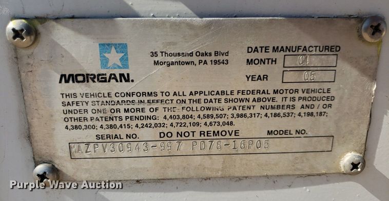 image for item LT9688 2005 GMC Savana G3500  box truck