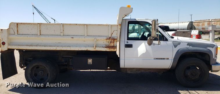 image for item LT9694 2000 Chevrolet C3500  dump bed pickup truck