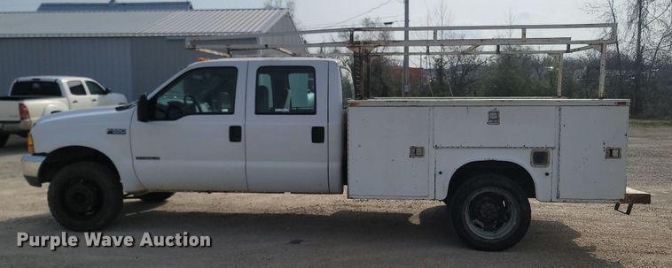 image for item MB9926 1999 Ford F550  SuperCab utility / service truck