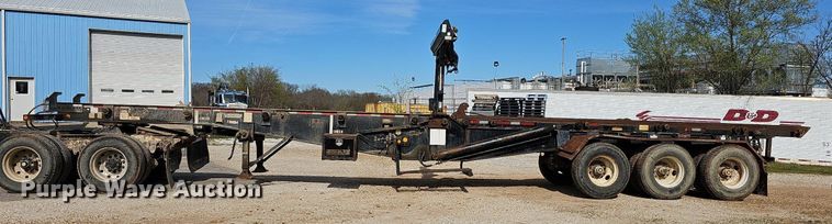 image for item MB9940 1994 Clement DBROT4820W  roll-off container trailer