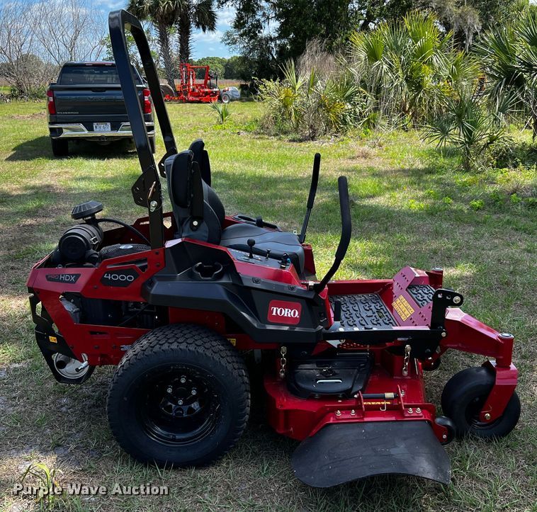 image for item MF9876 2021 Toro Pro HDX 4000  ZTR lawn mower