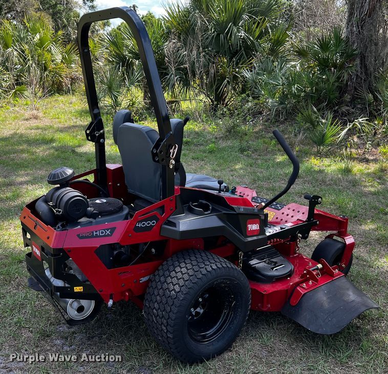 image for item MF9876 2021 Toro Pro HDX 4000  ZTR lawn mower