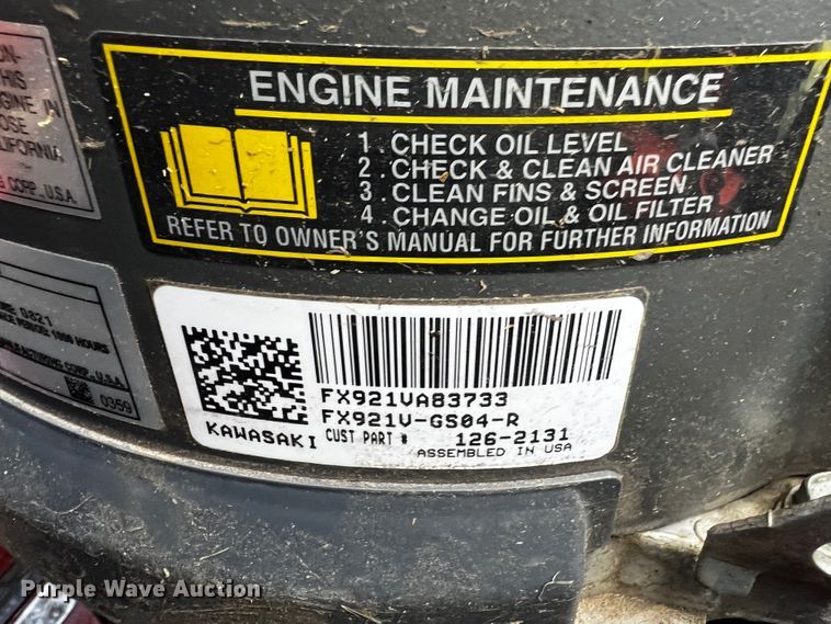 image for item MF9876 2021 Toro Pro HDX 4000  ZTR lawn mower