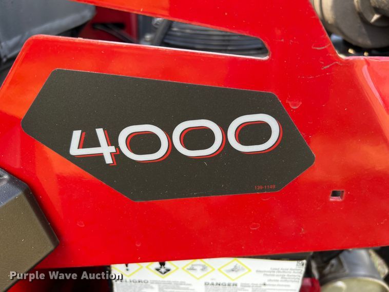 image for item MF9876 2021 Toro Pro HDX 4000  ZTR lawn mower