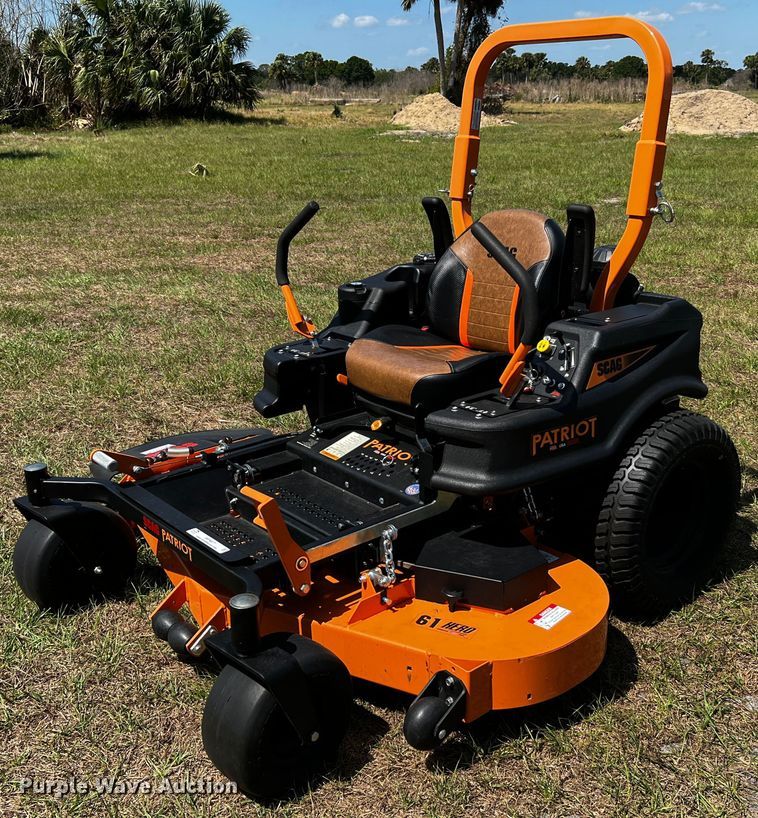 image for item MF9877 2023 Scag Patriot  ZTR lawn mower