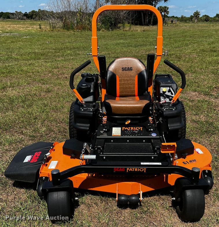 image for item MF9877 2023 Scag Patriot  ZTR lawn mower