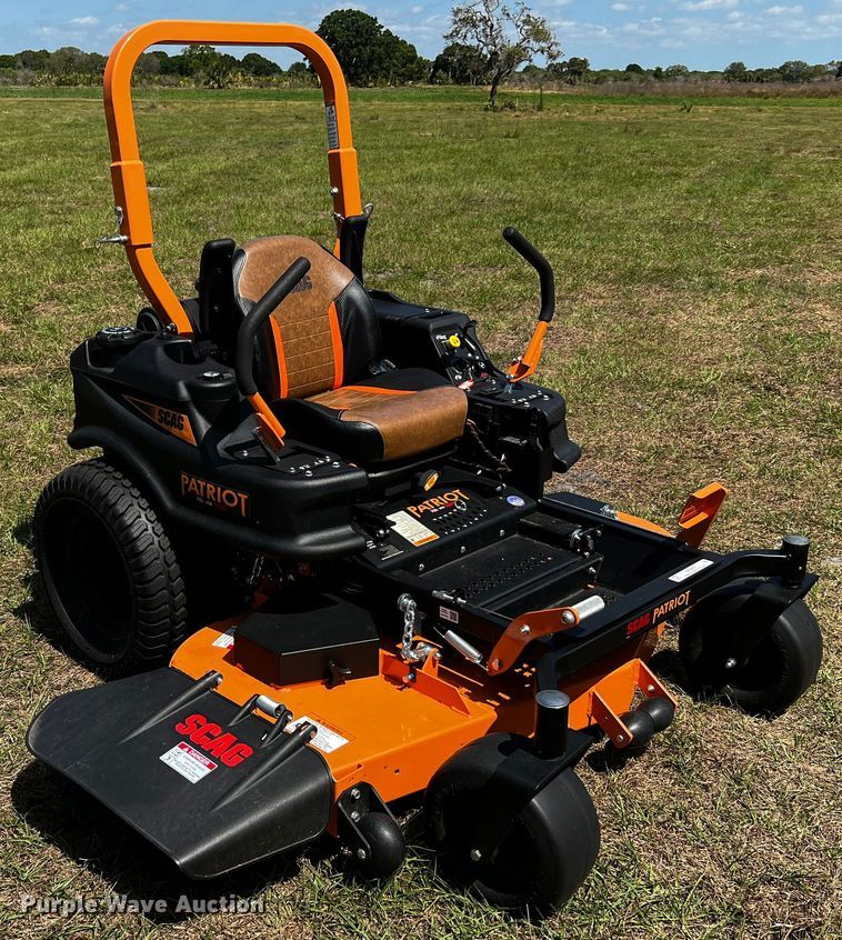 image for item MF9877 2023 Scag Patriot  ZTR lawn mower