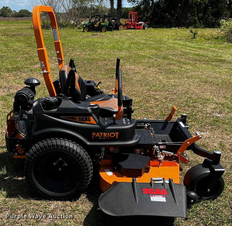 image for item MF9877 2023 Scag Patriot  ZTR lawn mower