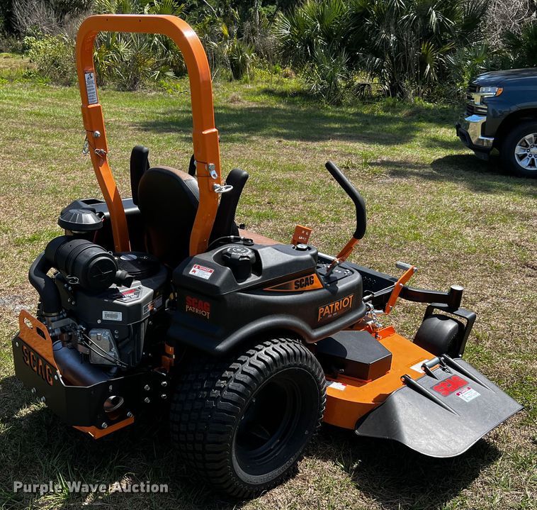 image for item MF9877 2023 Scag Patriot  ZTR lawn mower