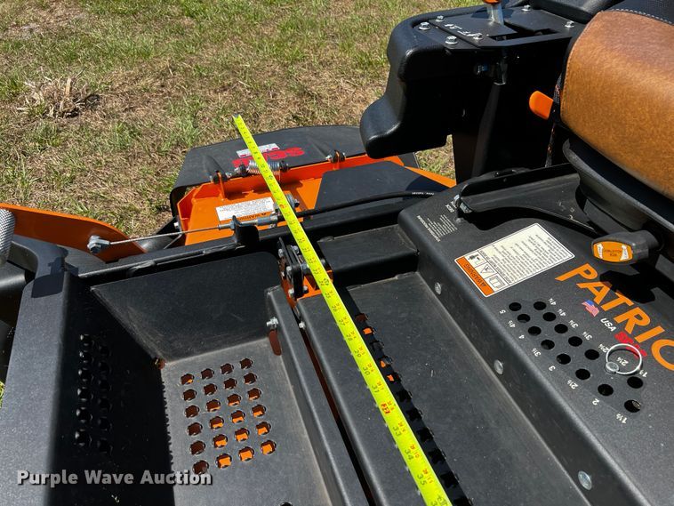 image for item MF9877 2023 Scag Patriot  ZTR lawn mower