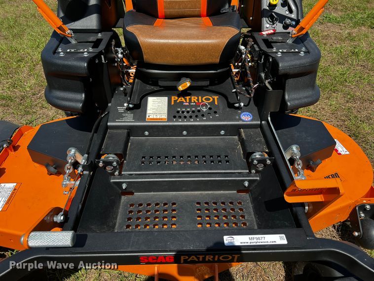 image for item MF9877 2023 Scag Patriot  ZTR lawn mower