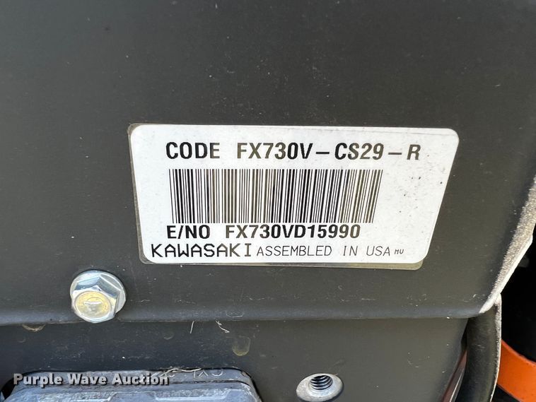 image for item MF9877 2023 Scag Patriot  ZTR lawn mower