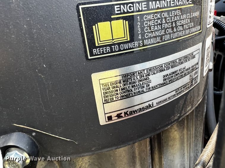 image for item MF9879 2021 Exmark Lazer Z  ZTR lawn mower