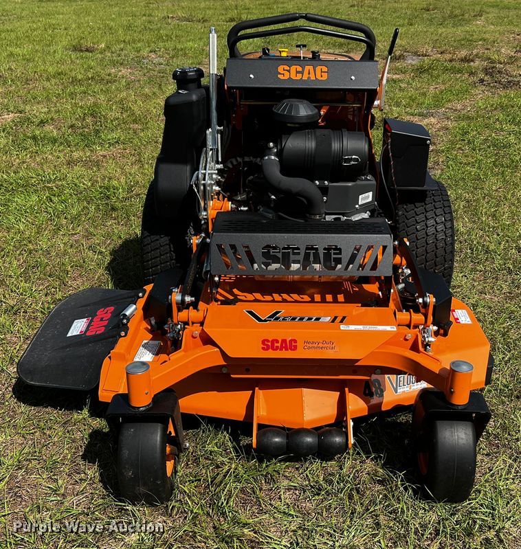 image for item MF9880 2022 Scag SVRII-48V-22FX  ZTR lawn mower