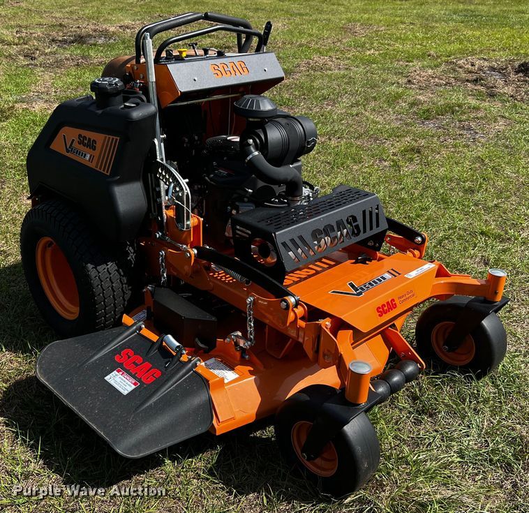 image for item MF9880 2022 Scag SVRII-48V-22FX  ZTR lawn mower