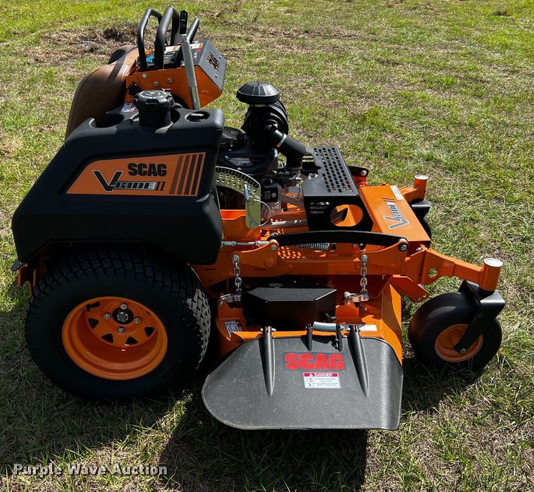 image for item MF9880 2022 Scag SVRII-48V-22FX  ZTR lawn mower