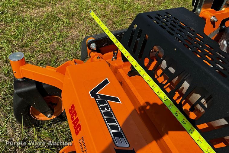 image for item MF9880 2022 Scag SVRII-48V-22FX  ZTR lawn mower