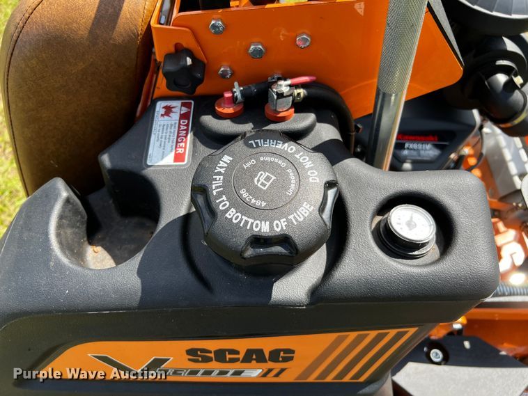 image for item MF9880 2022 Scag SVRII-48V-22FX  ZTR lawn mower