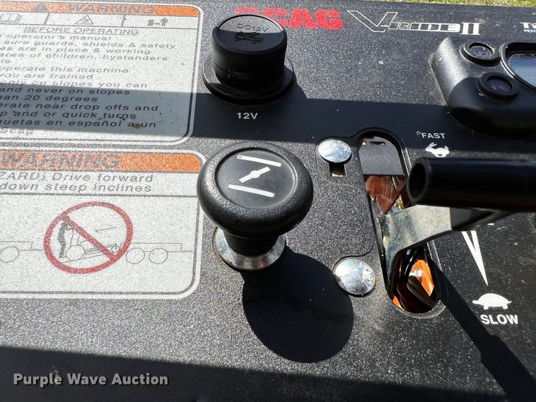 image for item MF9880 2022 Scag SVRII-48V-22FX  ZTR lawn mower