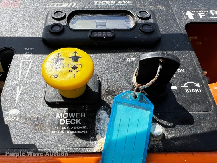 image for item MF9880 2022 Scag SVRII-48V-22FX  ZTR lawn mower