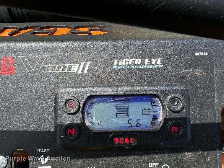 image for item MF9880 2022 Scag SVRII-48V-22FX  ZTR lawn mower