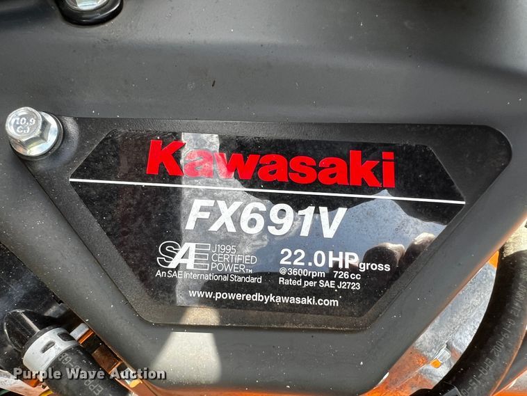 image for item MF9880 2022 Scag SVRII-48V-22FX  ZTR lawn mower