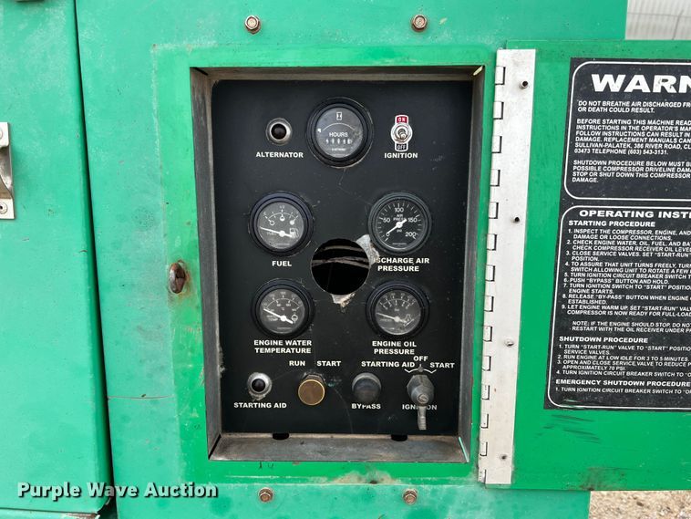 image for item MF9909 Sullivan D185  air compressor